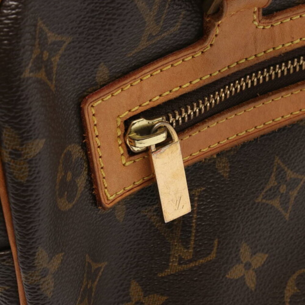 Louis Vuitton Cite Monogram Shoulder Bag Canvas Leather Brown - Picture 8 of 9
